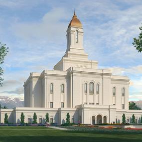 Tooele Valley Utah Temple Exterior Rendering