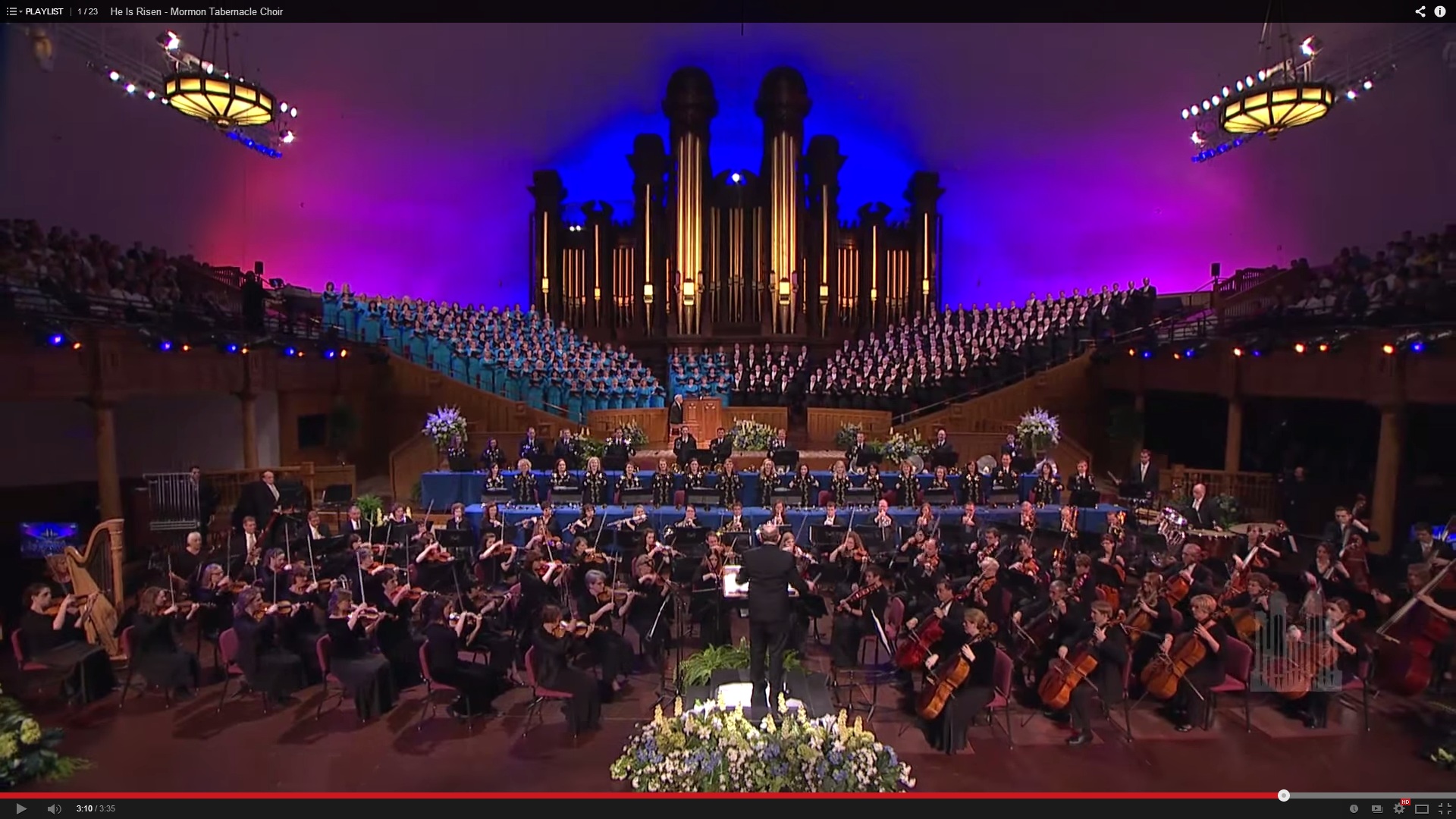 New Mormon Tabernacle Choir Video Celebrates Easter Season